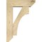 Ekena Millwork Westlake Slat Rough Sawn Bracket w/ Offset Brace, Douglas Fir, 6"W x 18"D x 26"H BKT0604X18X26WTL06RDF - alternate 4